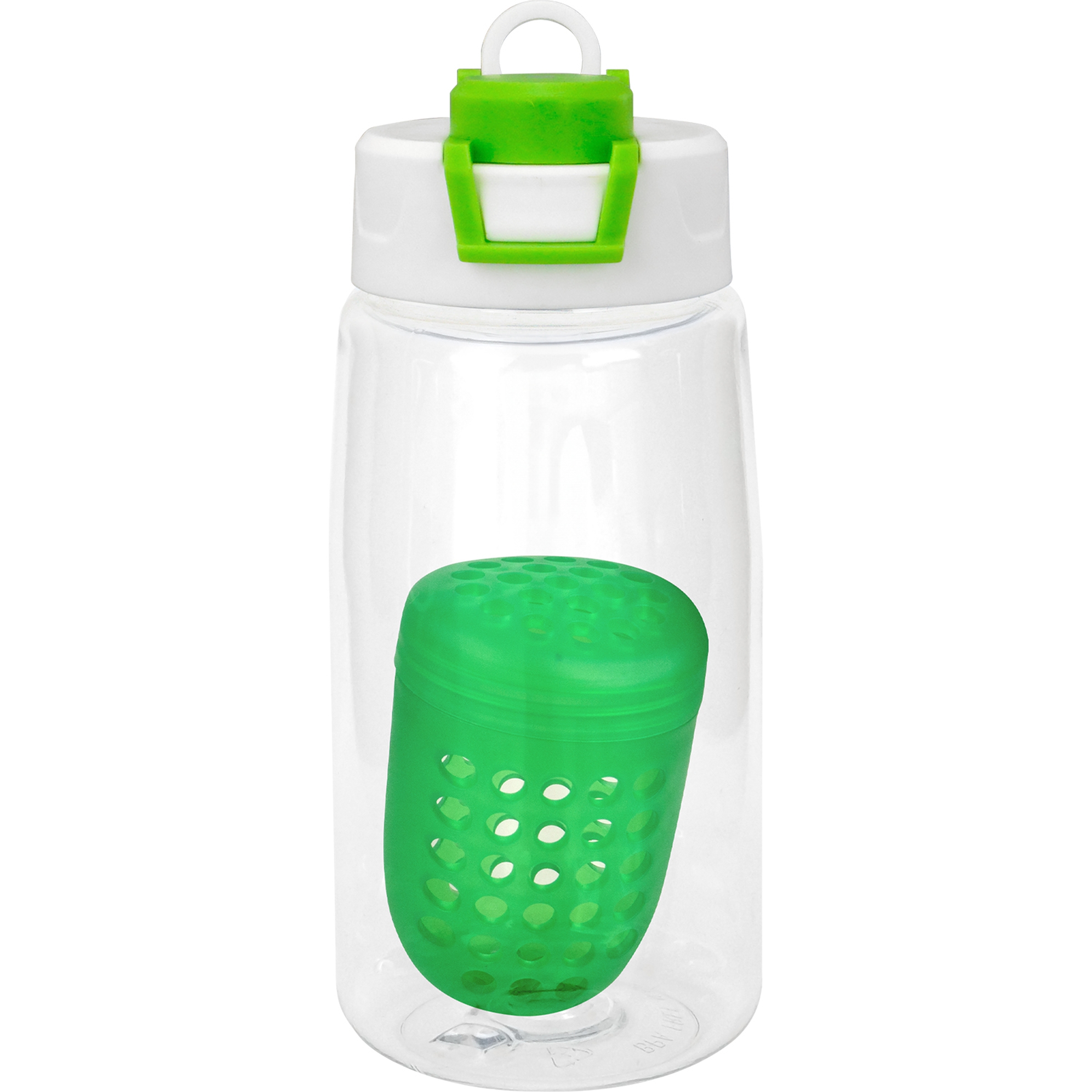 Two Tone Pop Up 18 oz. Recycled Bottle with Floating Infuser 1