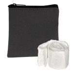 Executive Recycled Pouch & Poncho Set - Gray Executive Recycled Pouch & Poncho Set - Gray
