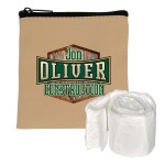 Executive Recycled Pouch & Poncho Set - Tan Executive Recycled Pouch & Poncho Set - Tan