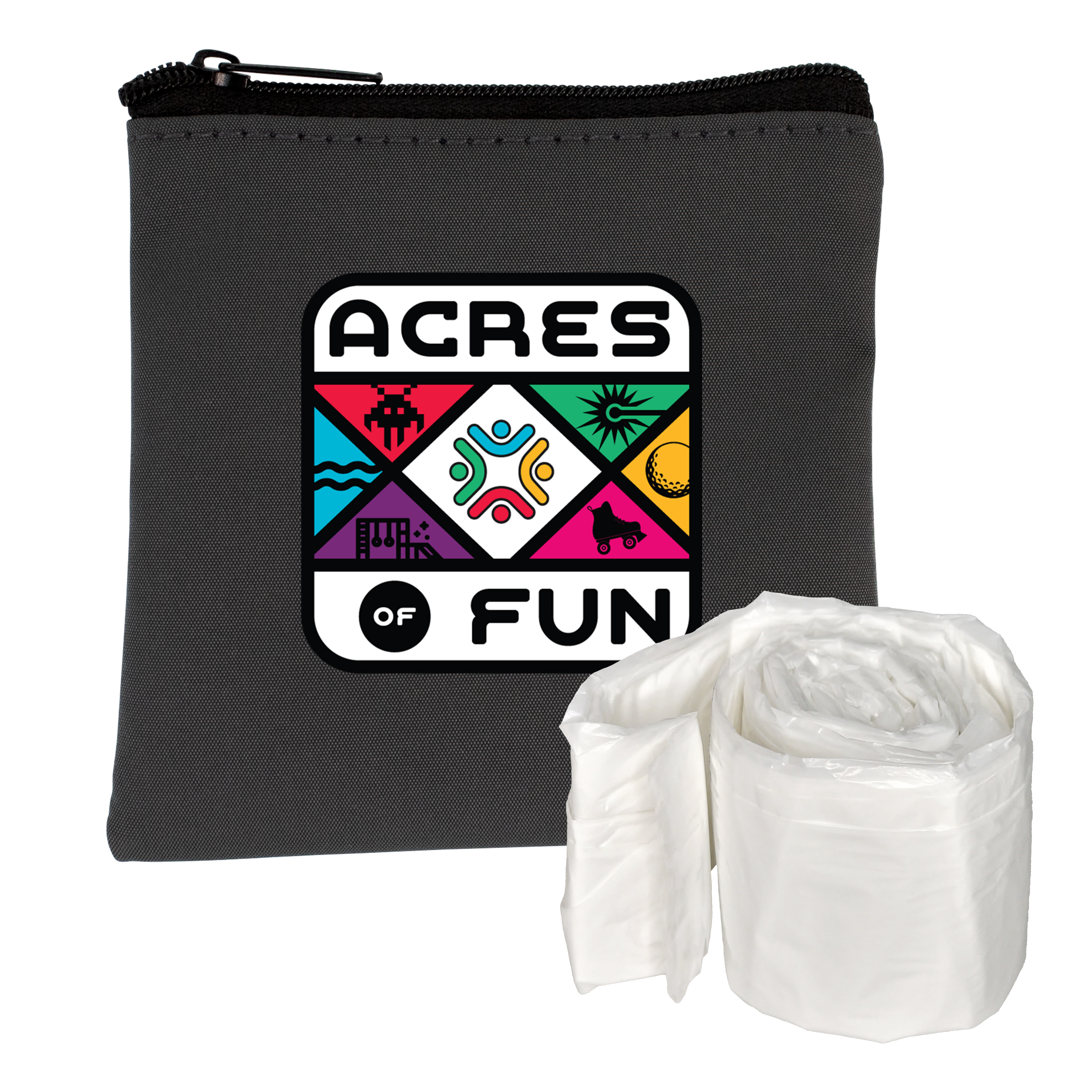 Executive Recycled Pouch & Poncho Set 1