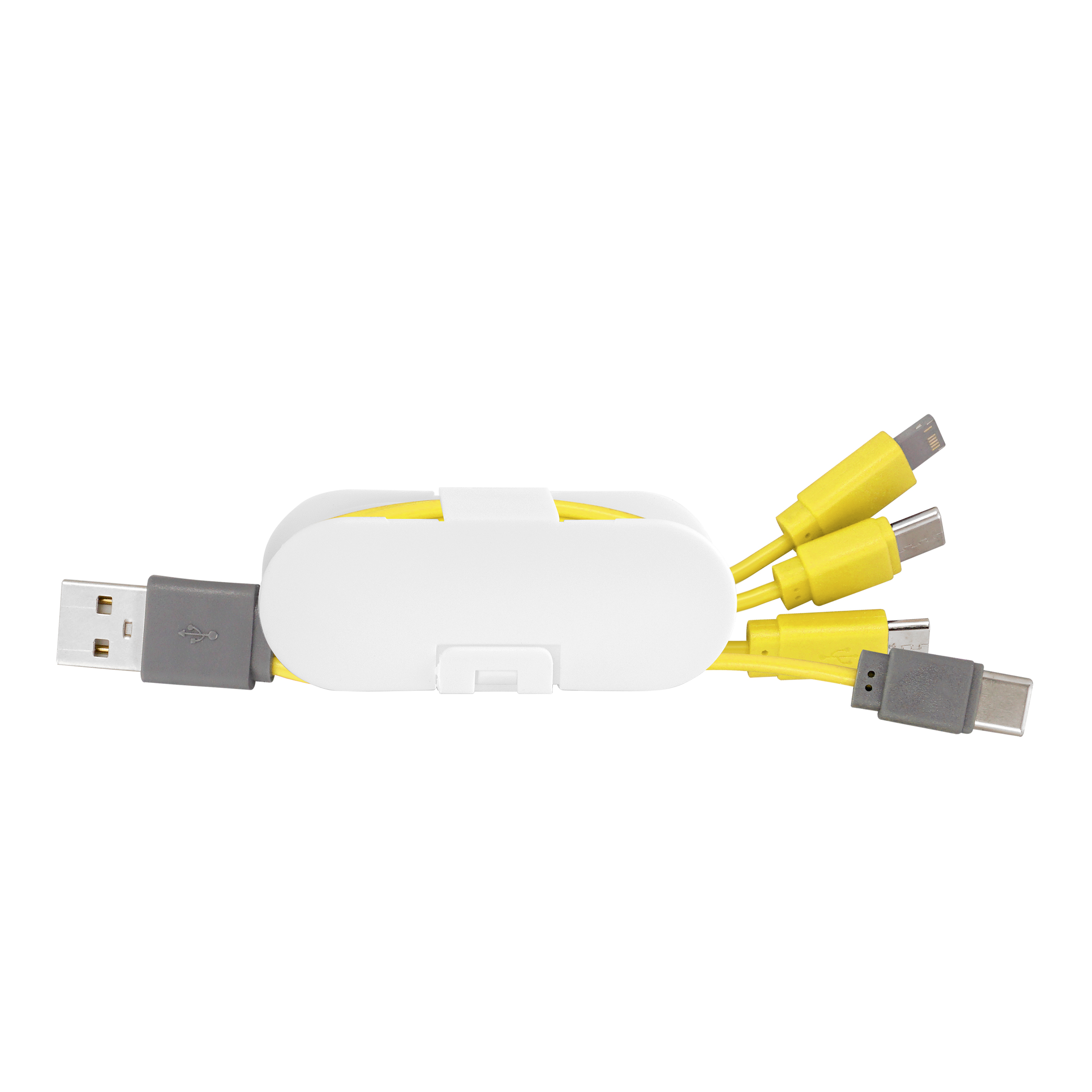 Dual Input Cable Wrap Phone Stand 1