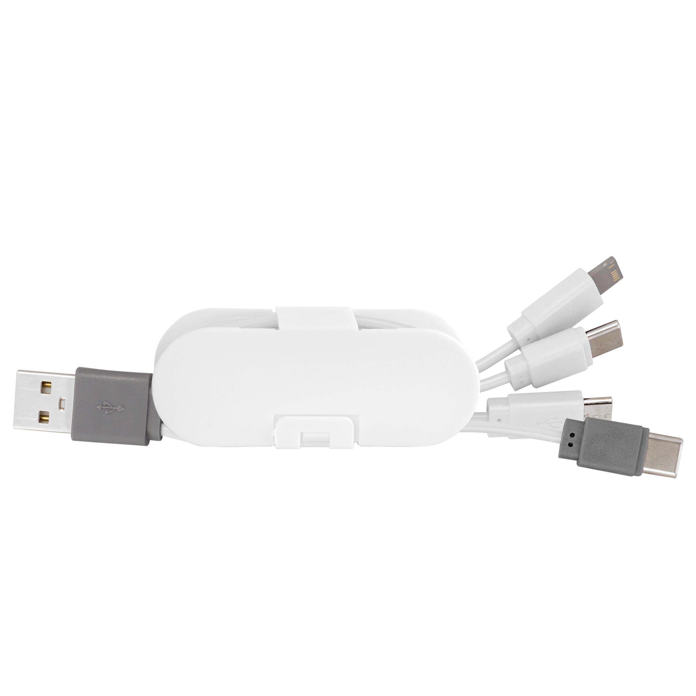 Dual Input Cable Wrap Phone Stand 1