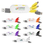 Dual Input Cable Wrap Phone Stand 1 Dual Input Cable Wrap Phone Stand 1