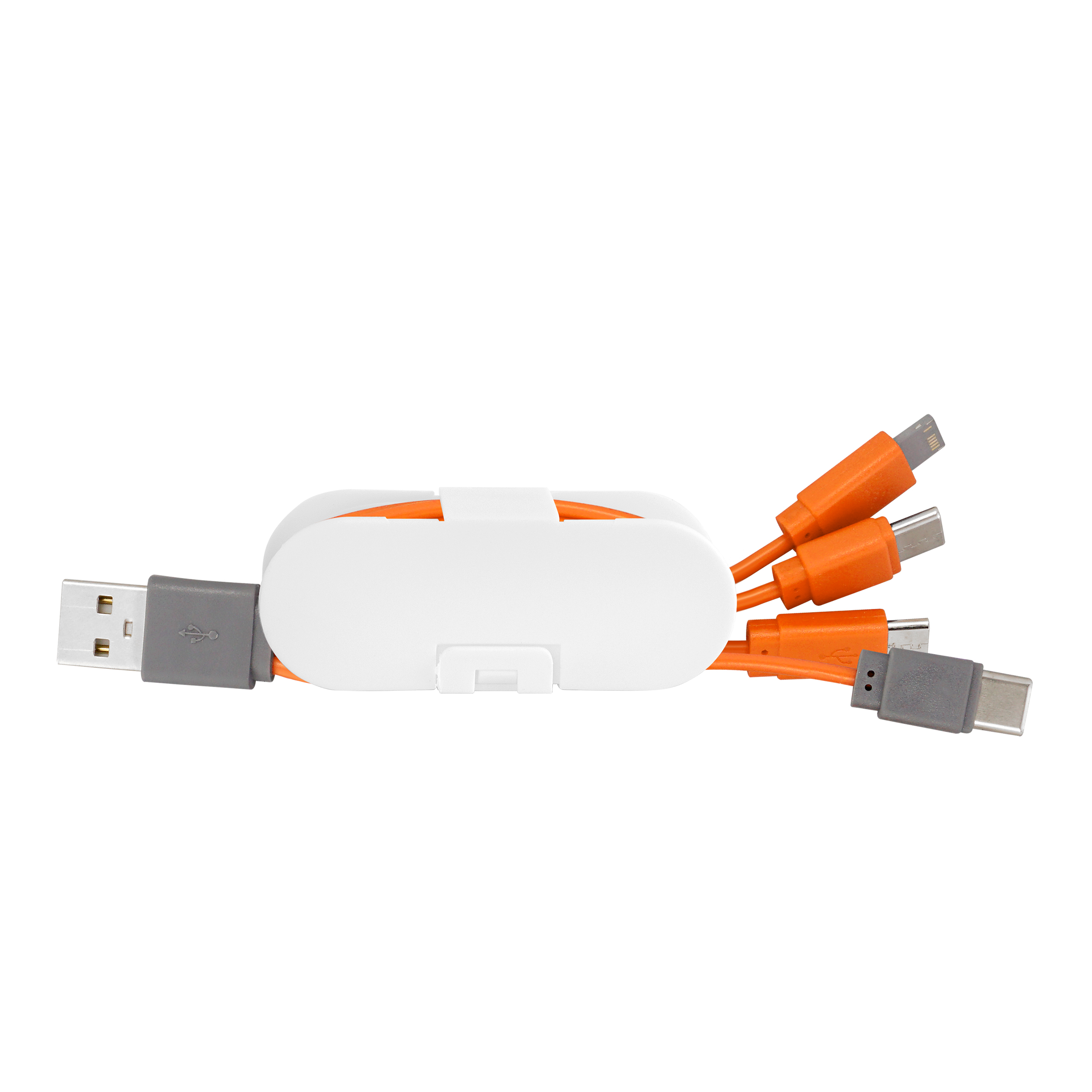 Dual Input Cable Wrap Phone Stand 1