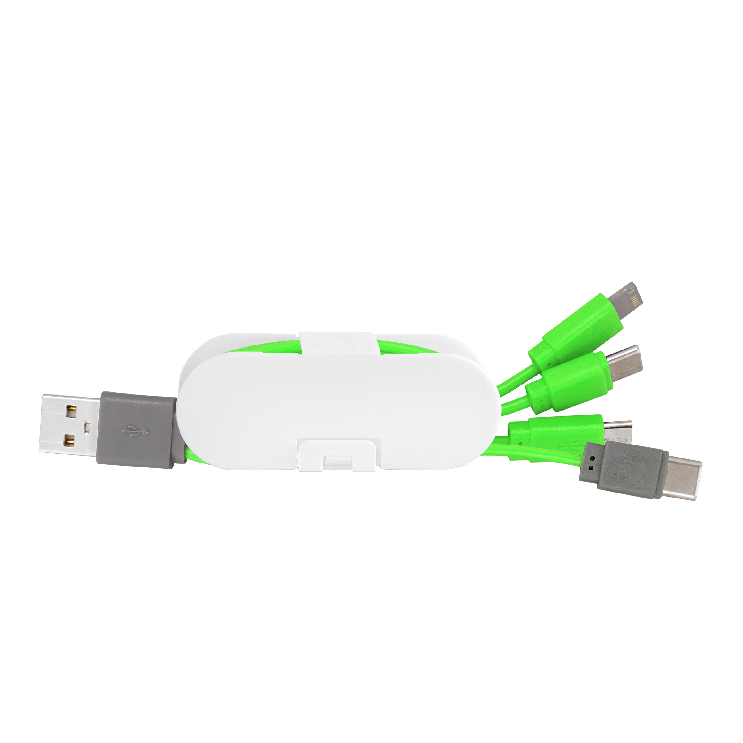 Dual Input Cable Wrap Phone Stand 1