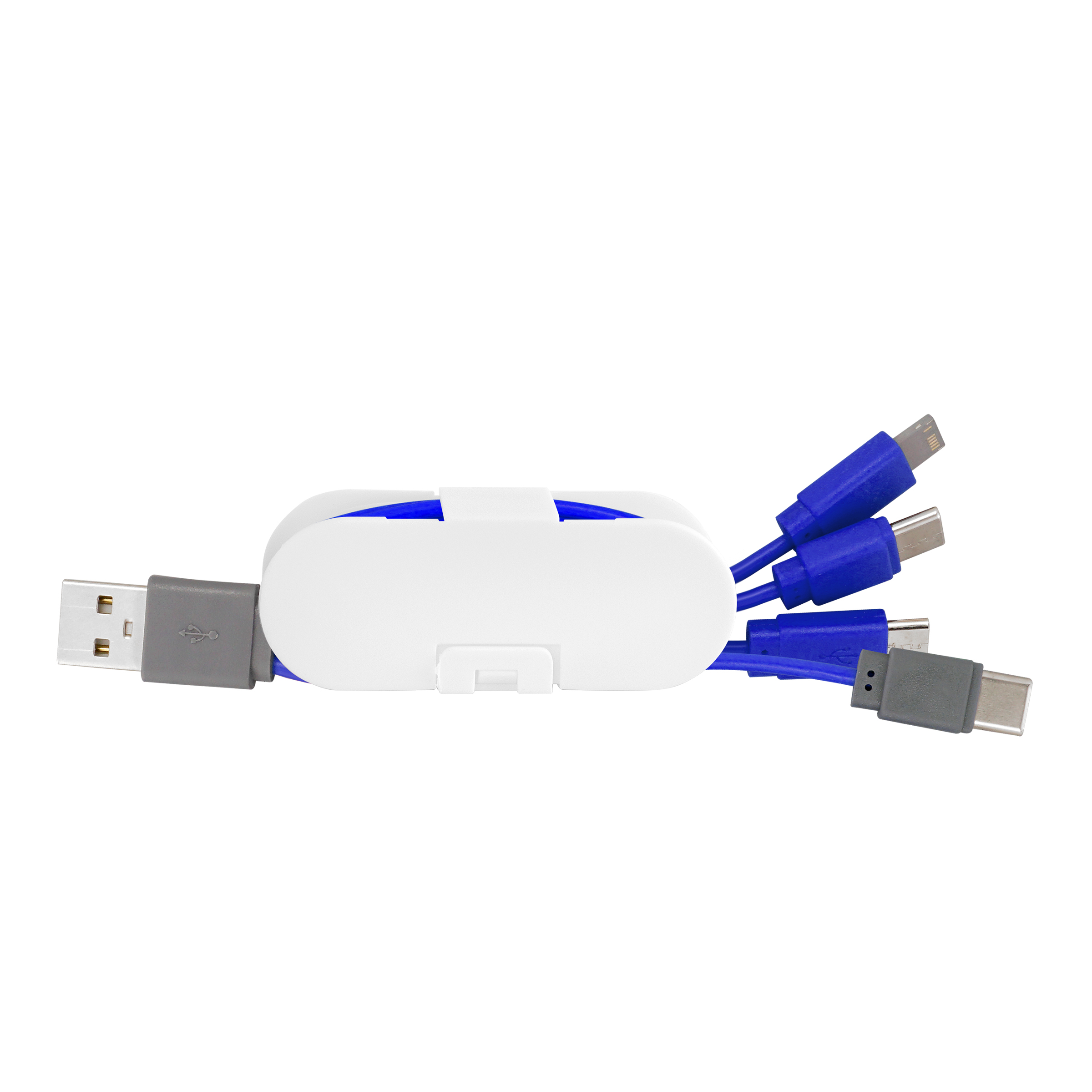 Dual Input Cable Wrap Phone Stand 1