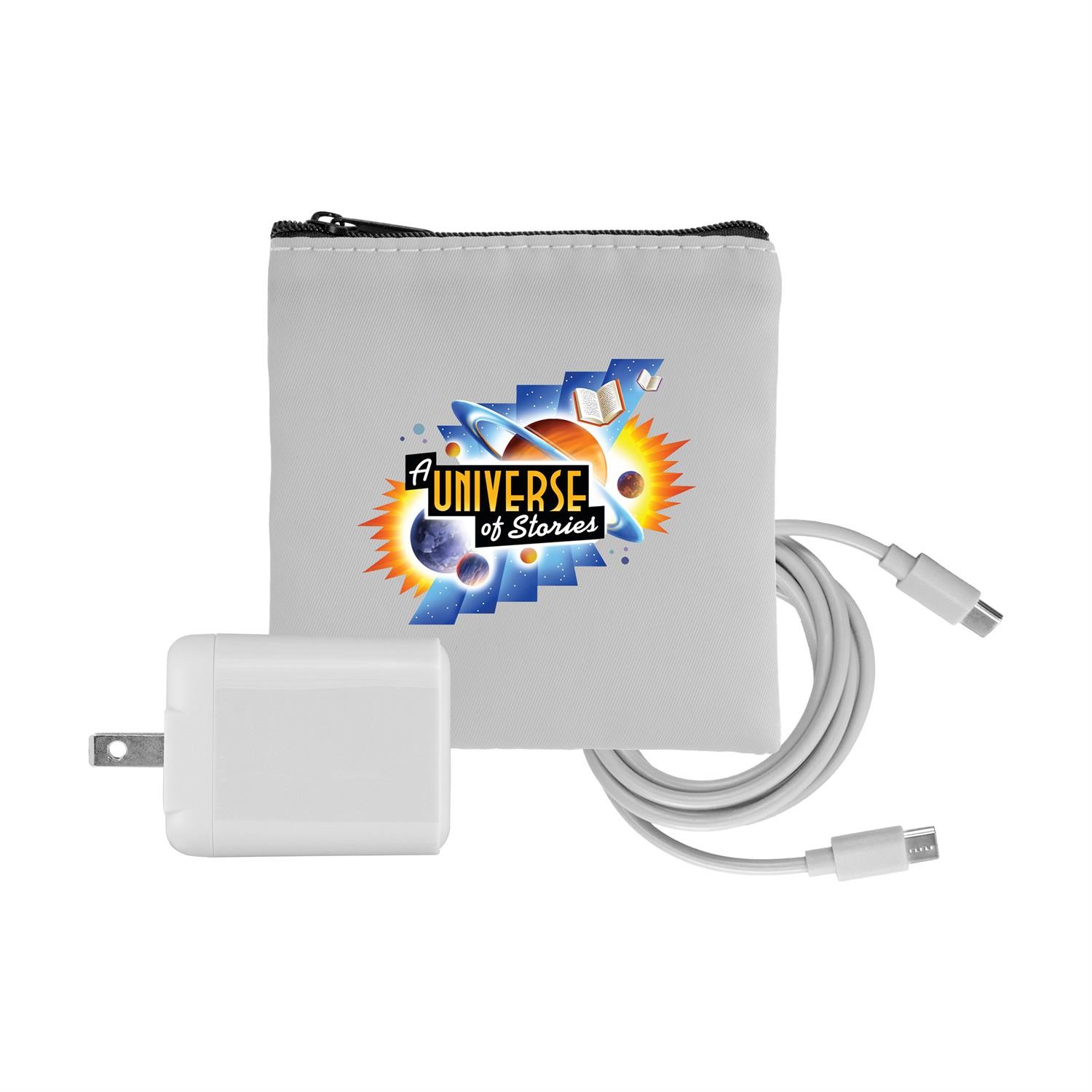 Colorful RPET Fast C to C Charging Set 1