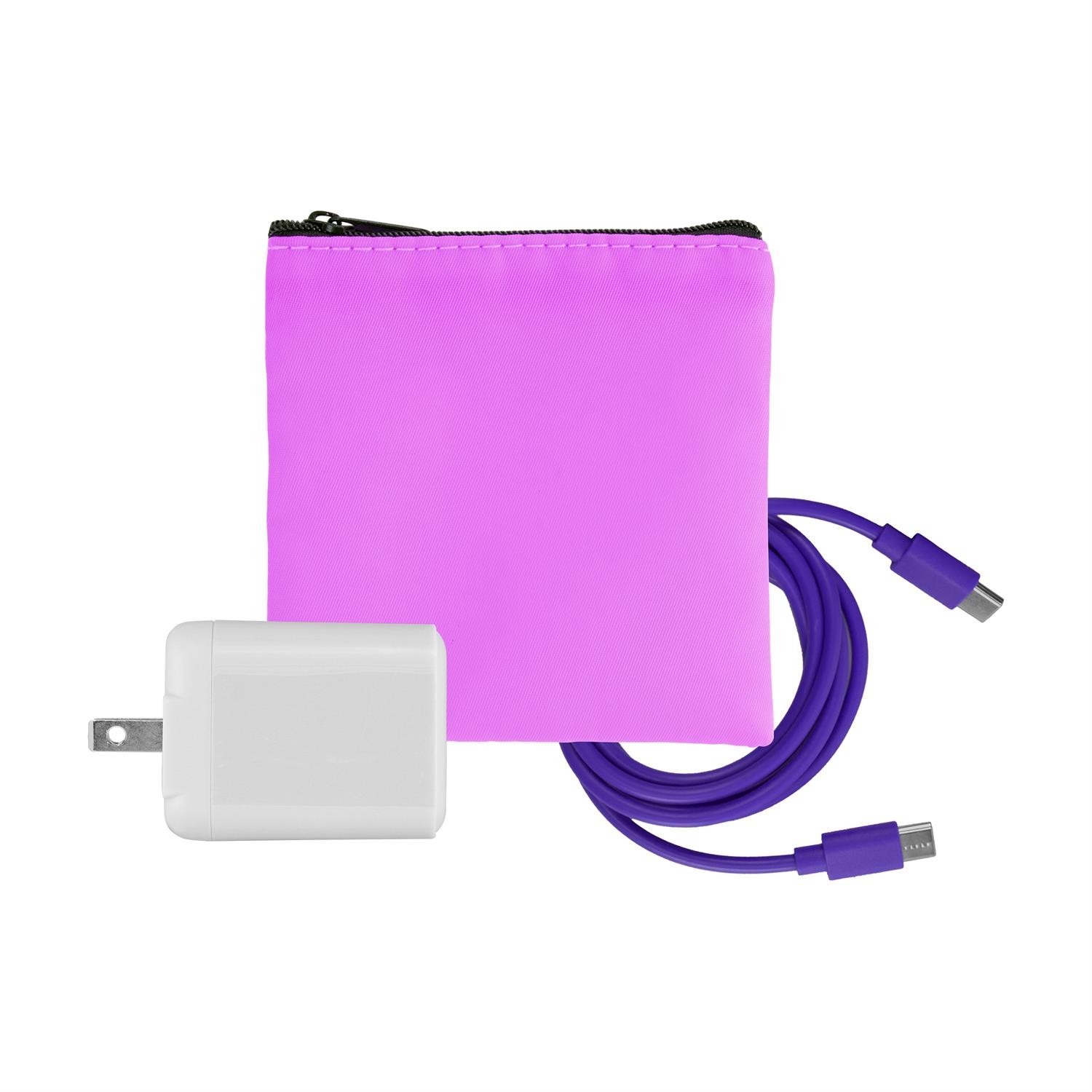 Colorful RPET Fast C to C Charging Set 1