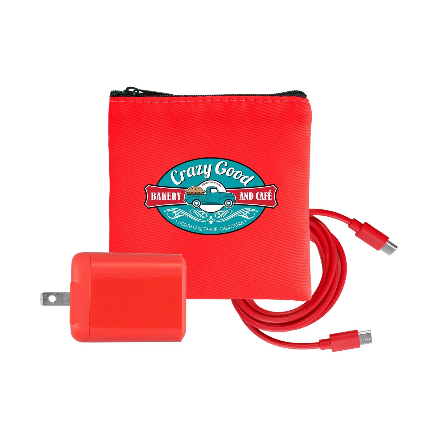 Colorful RPET Fast C to C Charging Set 1