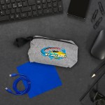 Colorful RPET Fast C to C Charging Set - lifestyle Colorful RPET Fast C to C Charging Set - lifestyle