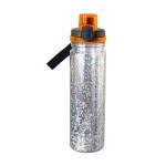 Locking 18 oz. Confetti Bottle - orange Locking 18 oz. Confetti Bottle - orange