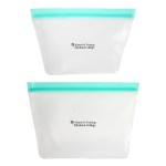 Reusable Food Storage Bag Set - Mint Reusable Food Storage Bag Set - Mint