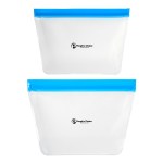 Reusable Food Storage Bag Set - Blue Reusable Food Storage Bag Set - Blue