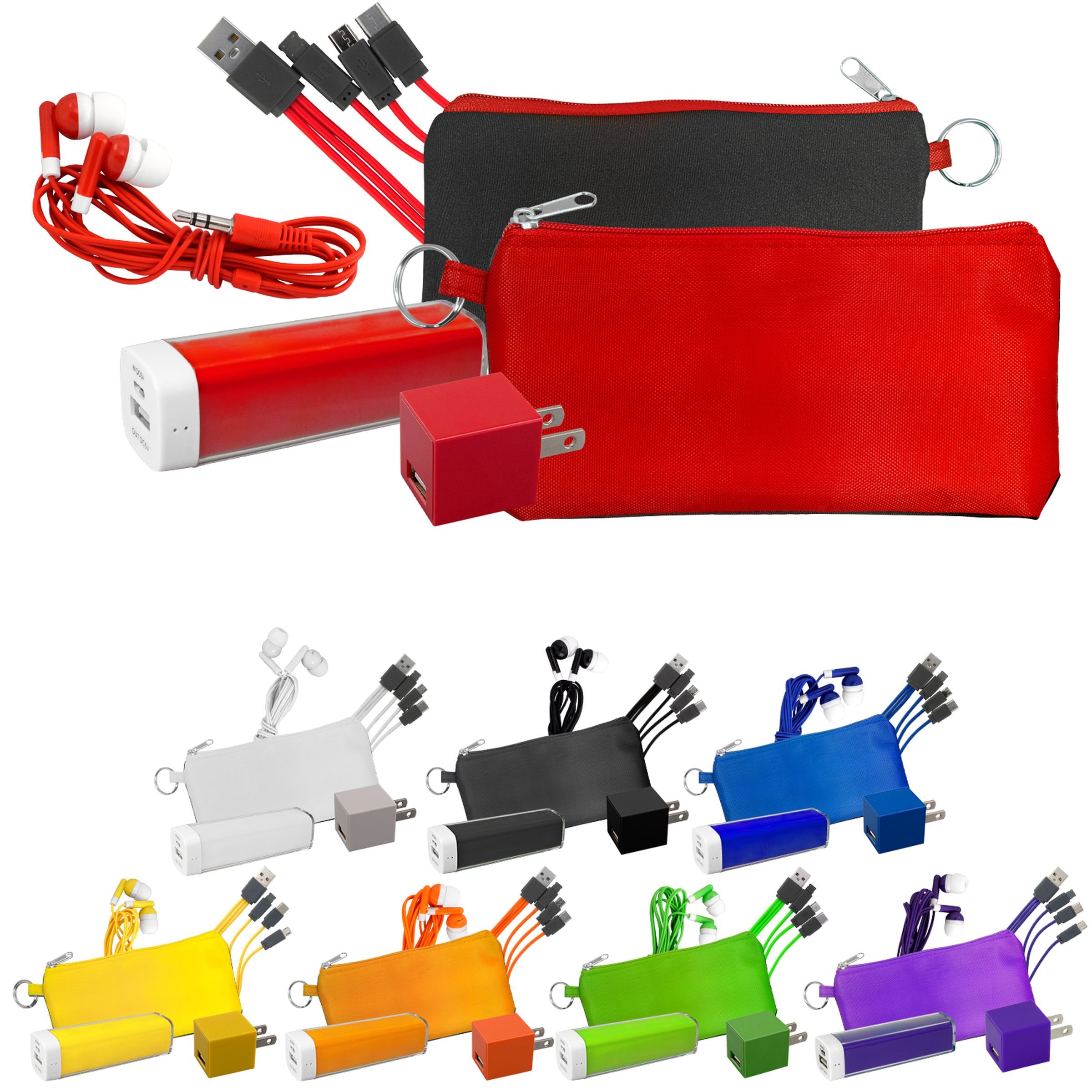 Ultimate Colorful Stretchy Power Bank Kit 1