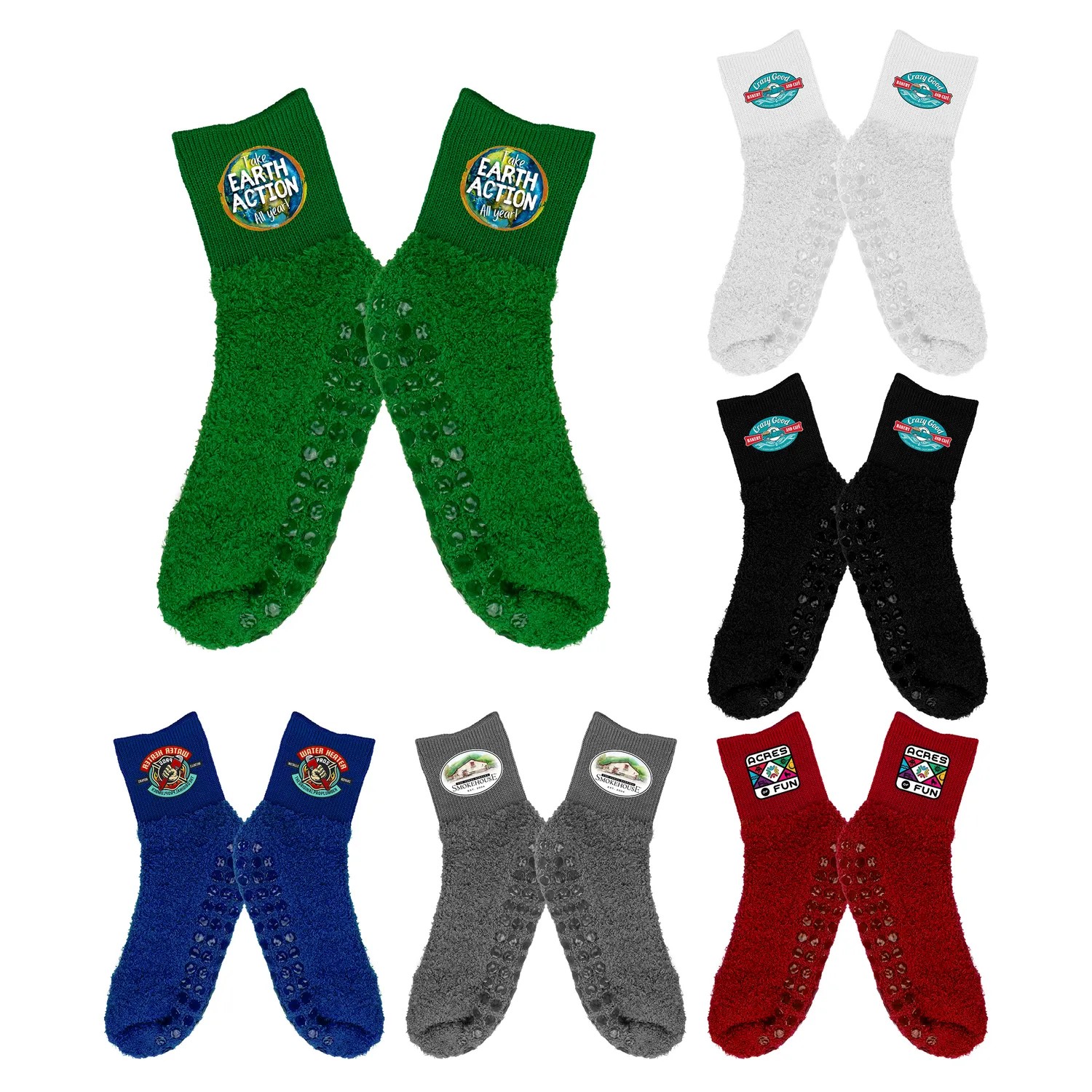 Fuzzy Anti-Slip Socks 1