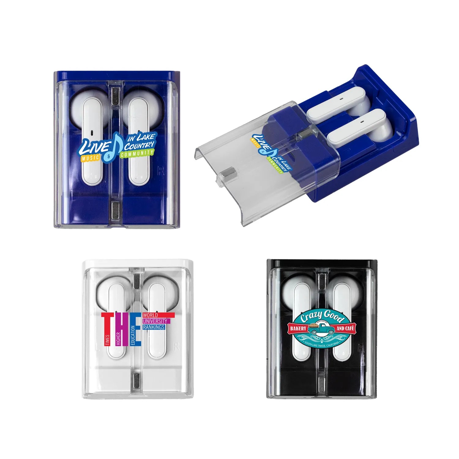 Sliding Bluetooth Ear Buds 1