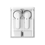 Sliding Bluetooth Ear Buds - White Blank Sliding Bluetooth Ear Buds - White Blank