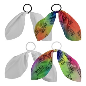 Shiny Full Color Bow Hair Tie 1 Shiny Full Color Bow Hair Tie 1