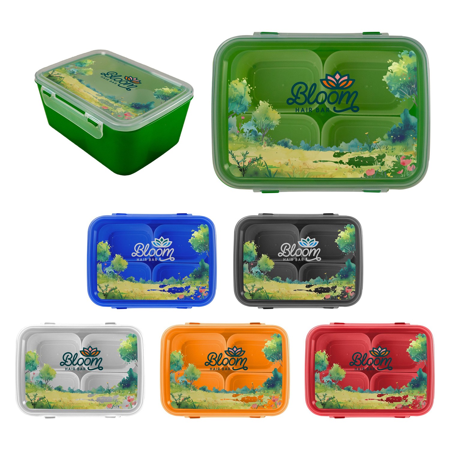 Full Color Divided Serving Set 1