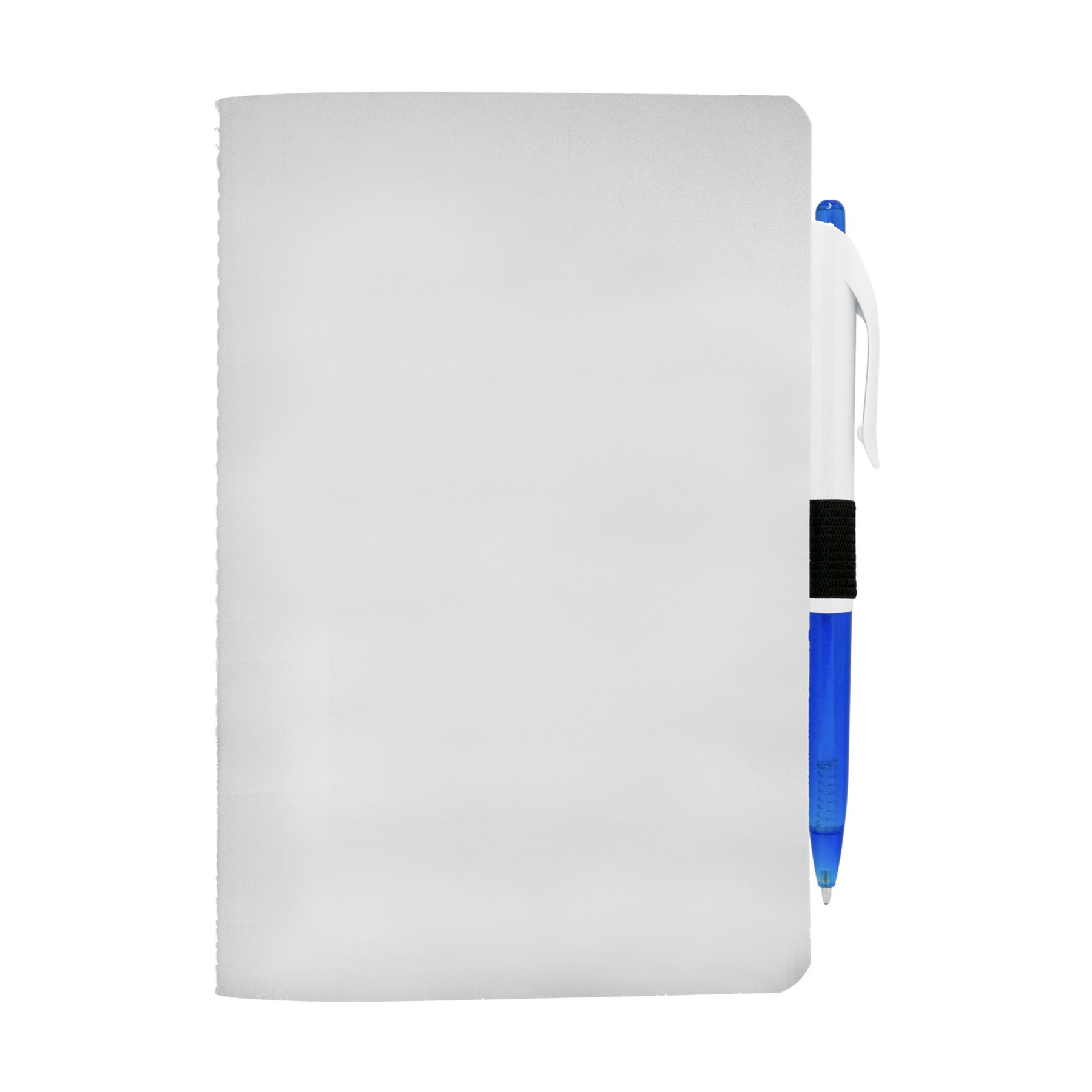 5" x 7" Sewn Paper Cover Notebook with Pen 1