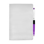 5" x 7" Sewn Paper Cover Notebook with Pen - purple 5" x 7" Sewn Paper Cover Notebook with Pen - purple