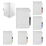5" x 7" Sewn Paper Cover Notebook with Pen 2 5" x 7" Sewn Paper Cover Notebook with Pen 2