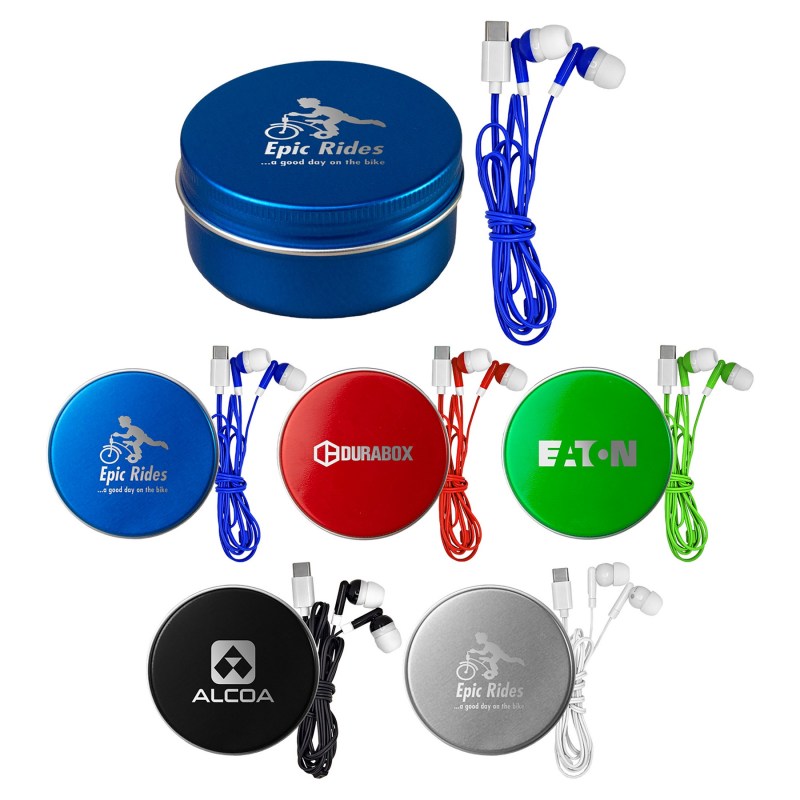 Aluminum Type C Ear Bud Set 1 Aluminum Type C Ear Bud Set 1