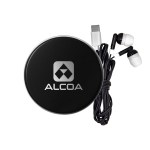 Aluminum Type C Ear Bud Set - Black Aluminum Type C Ear Bud Set - Black