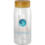 Bamboo Pattern 25 oz. Recycled Bottle - Logo 3 Bamboo Pattern 25 oz. Recycled Bottle - Logo 3