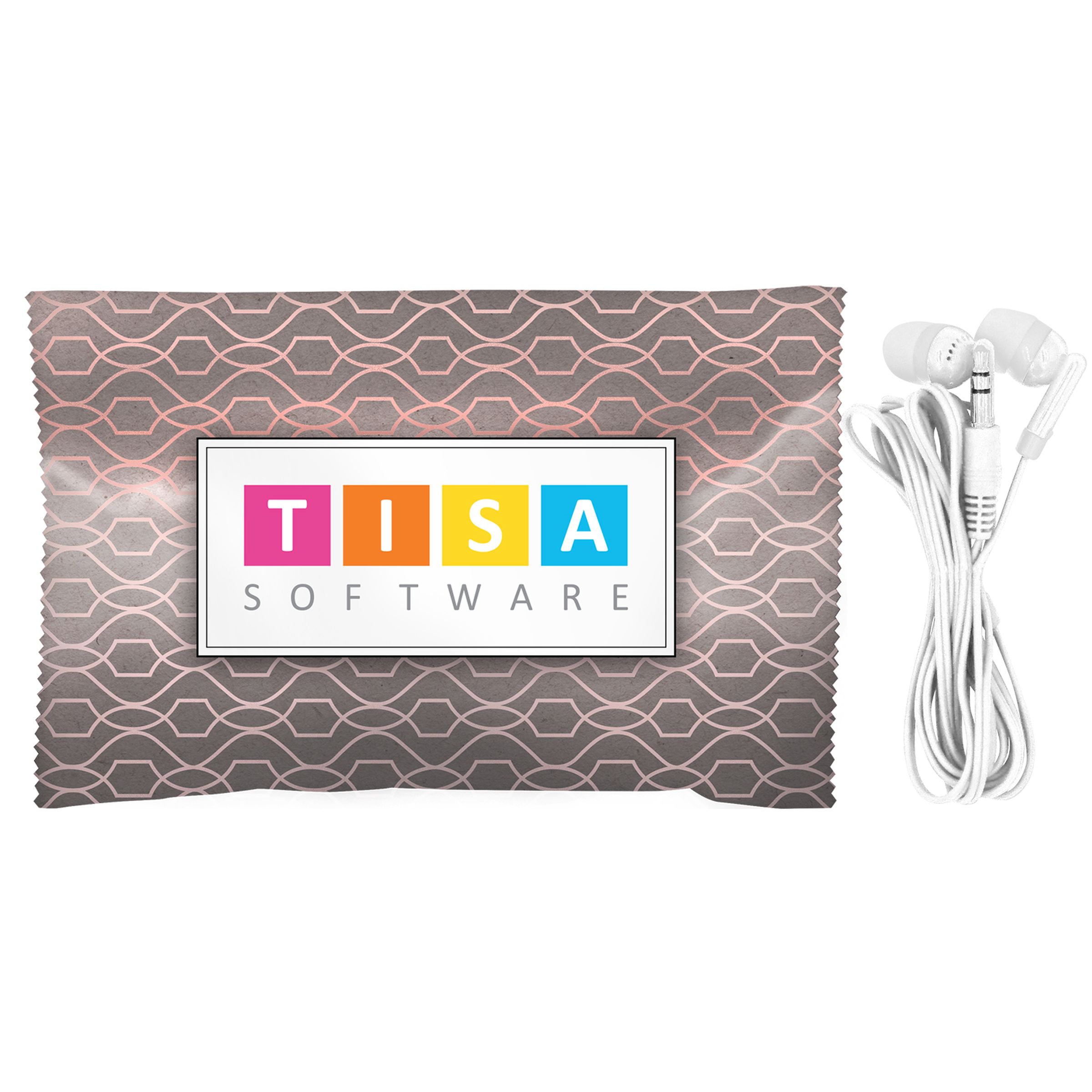 Twist Wrapped Ear Bud Set 1