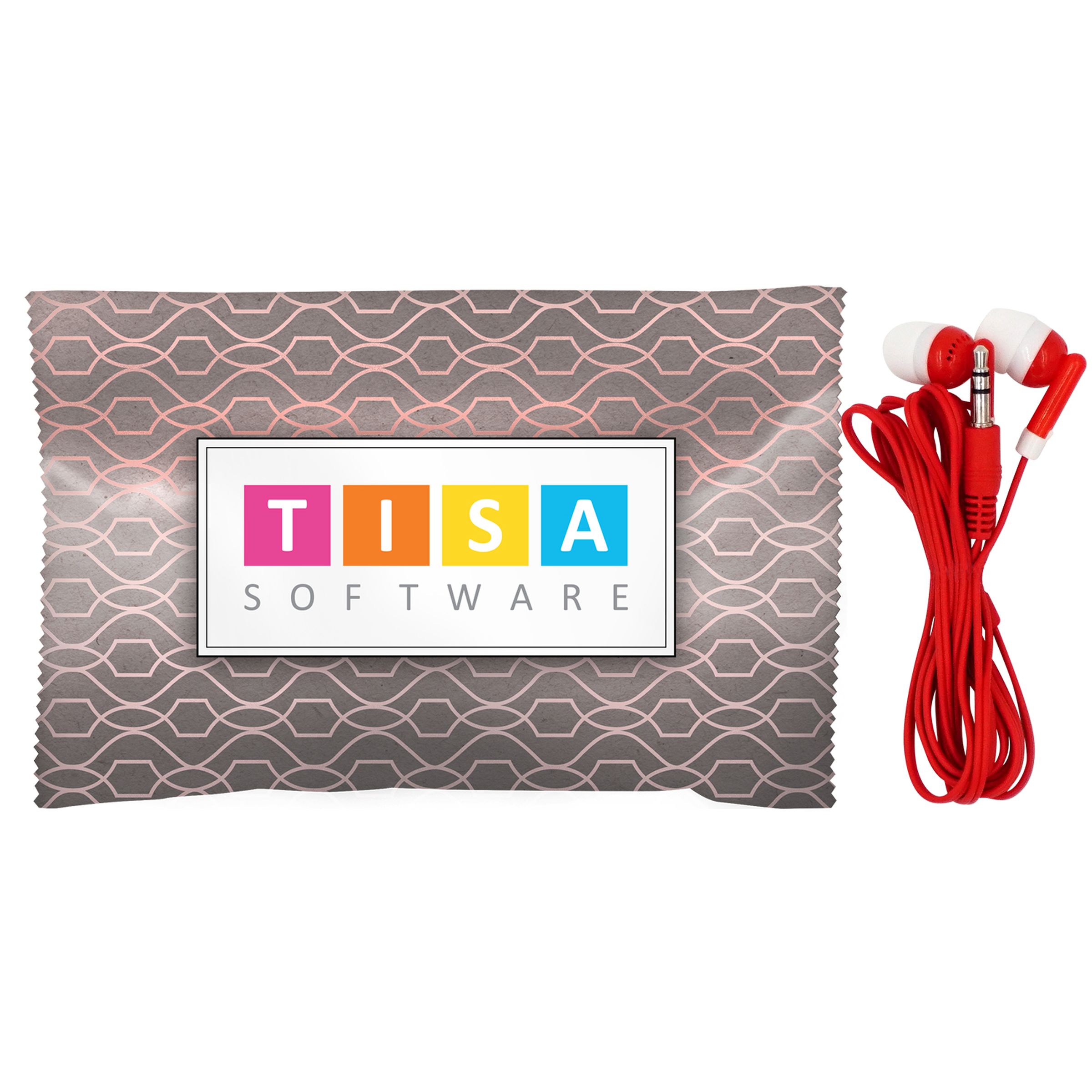 Twist Wrapped Ear Bud Set 1