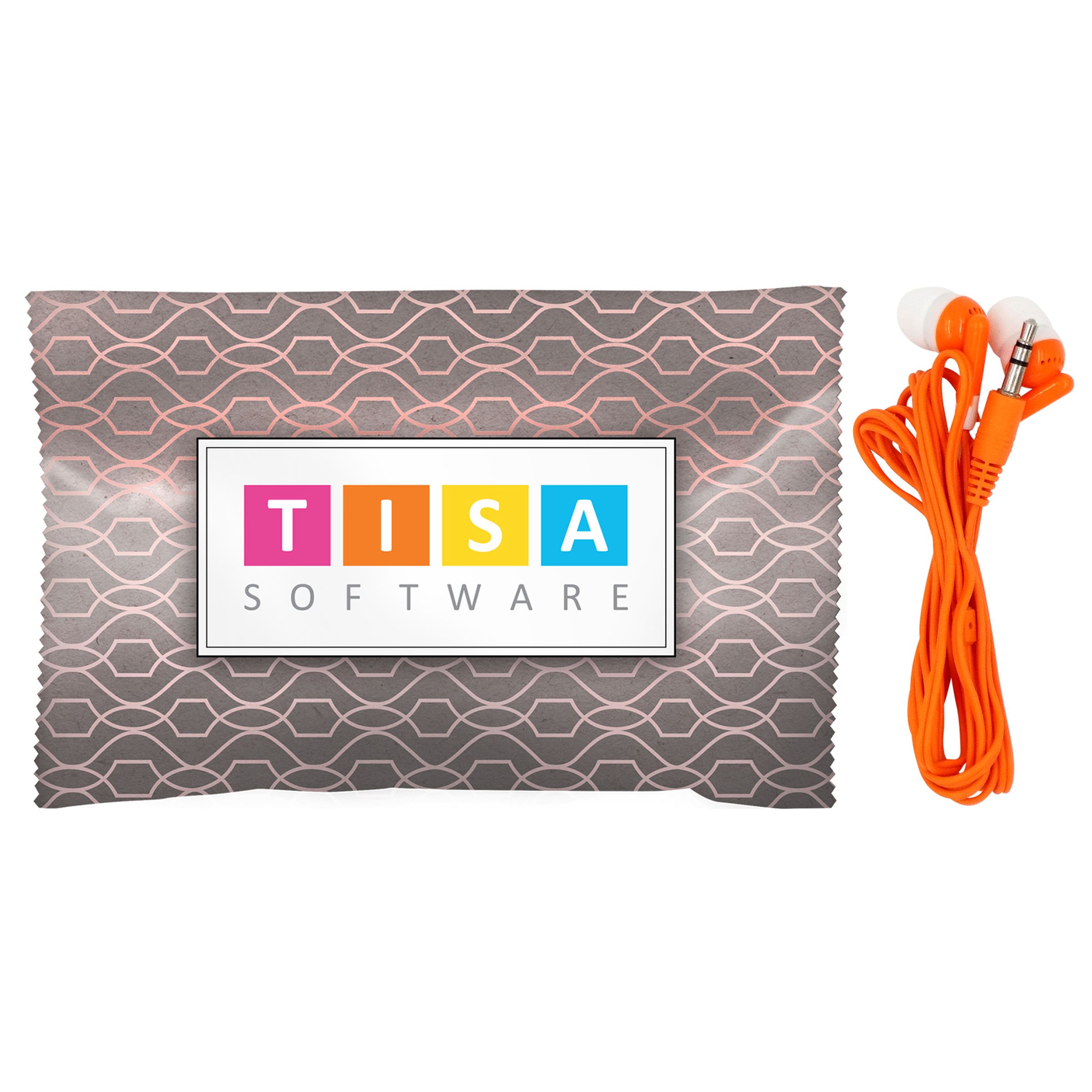 Twist Wrapped Ear Bud Set 1