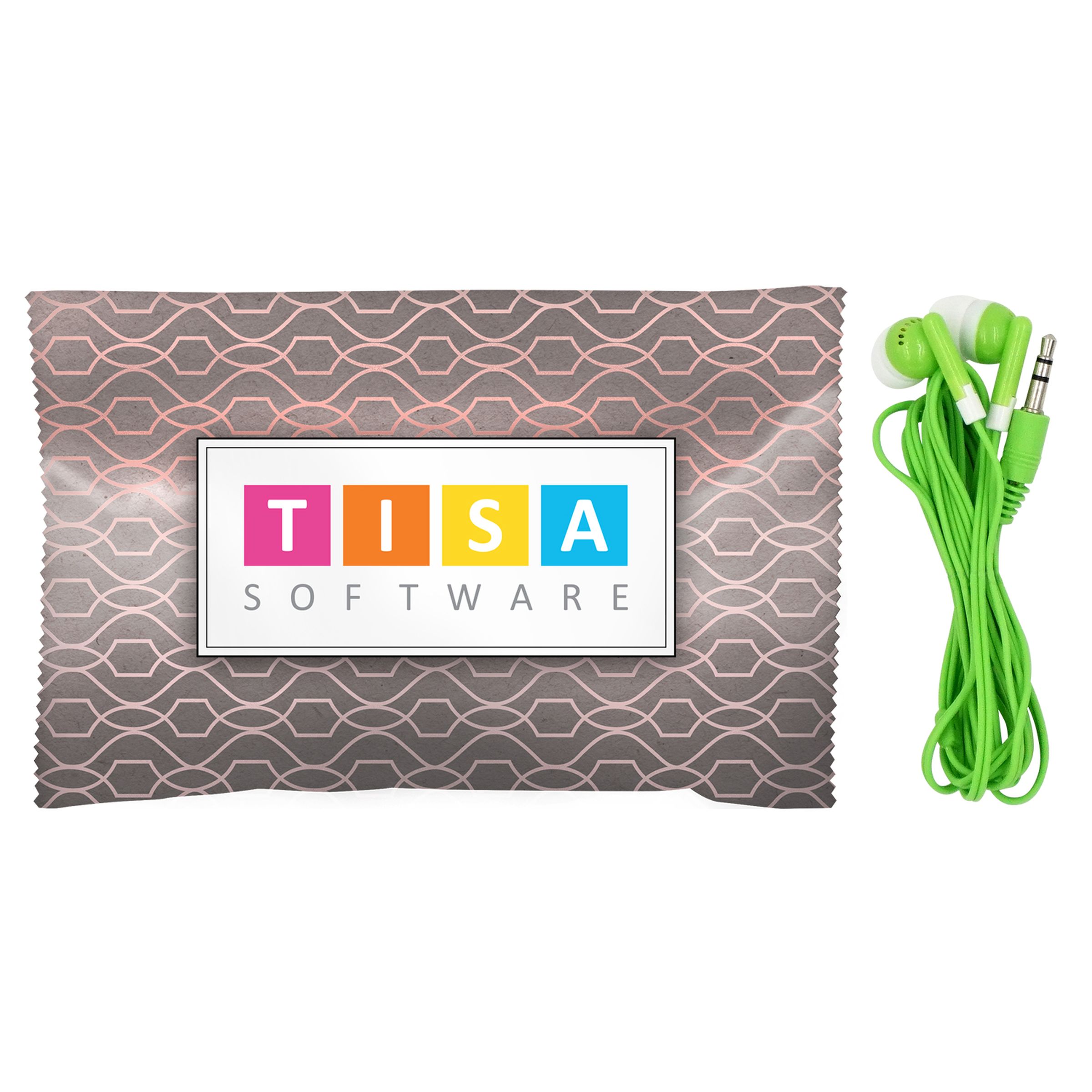 Twist Wrapped Ear Bud Set 1