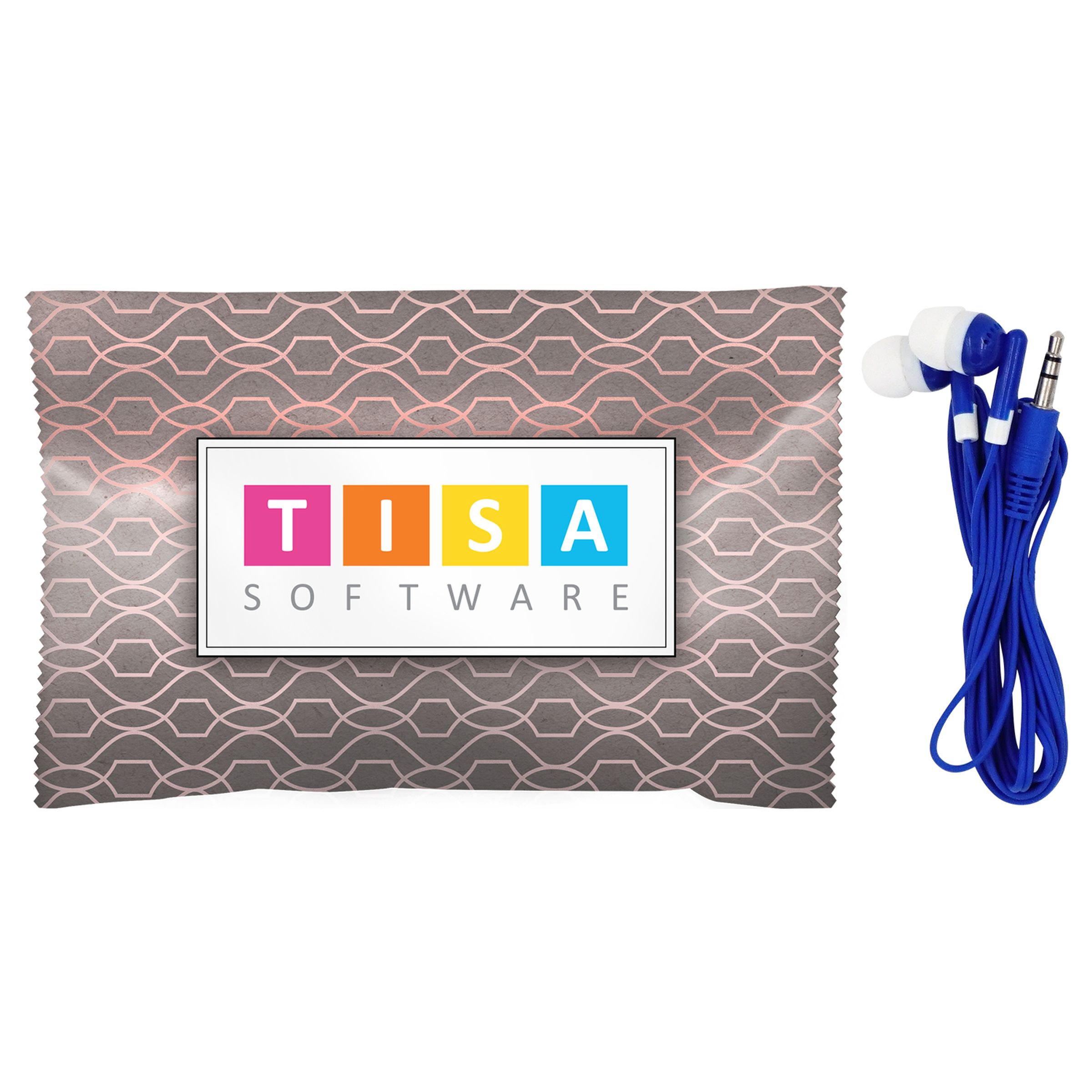 Twist Wrapped Ear Bud Set 1