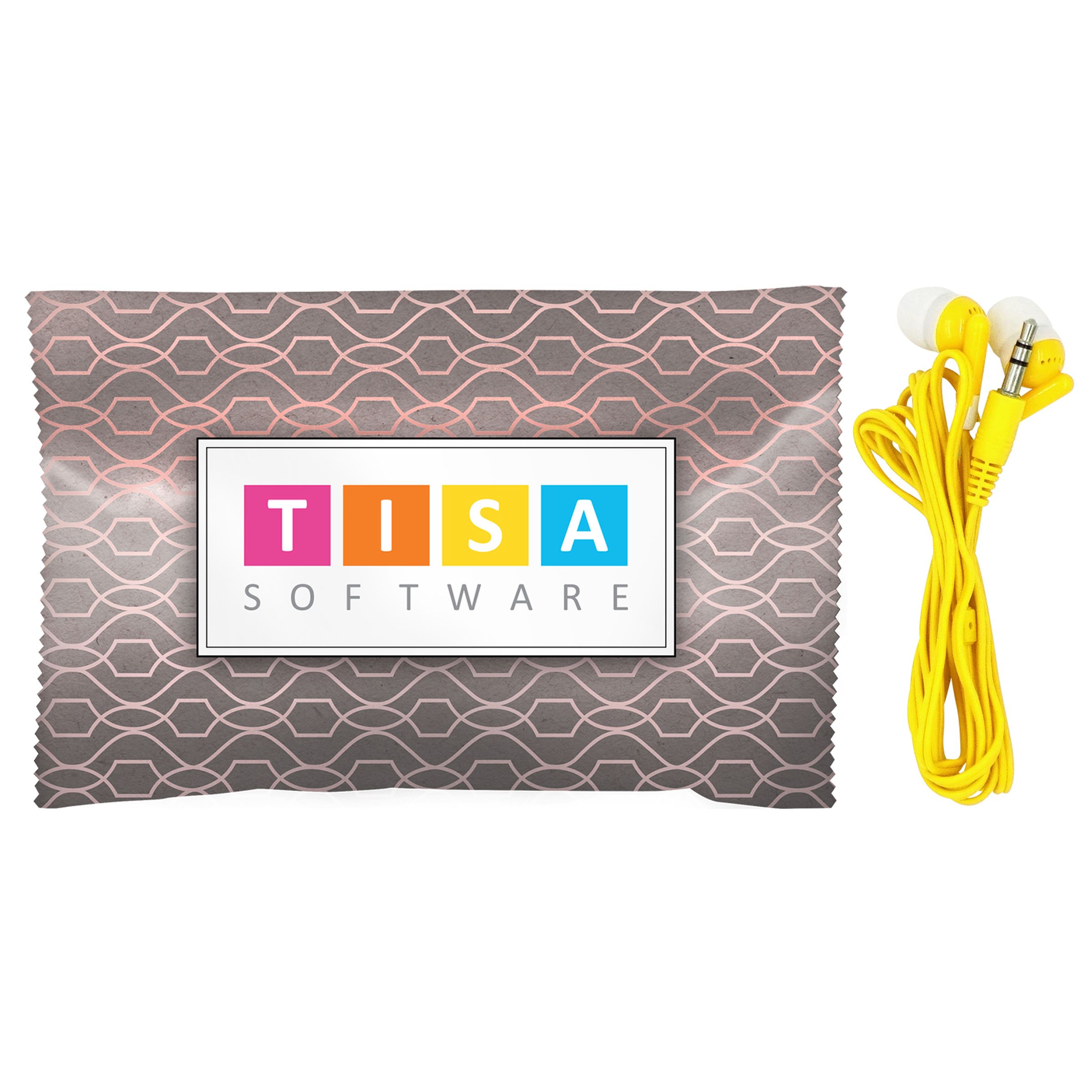 Twist Wrapped Ear Bud Set 1