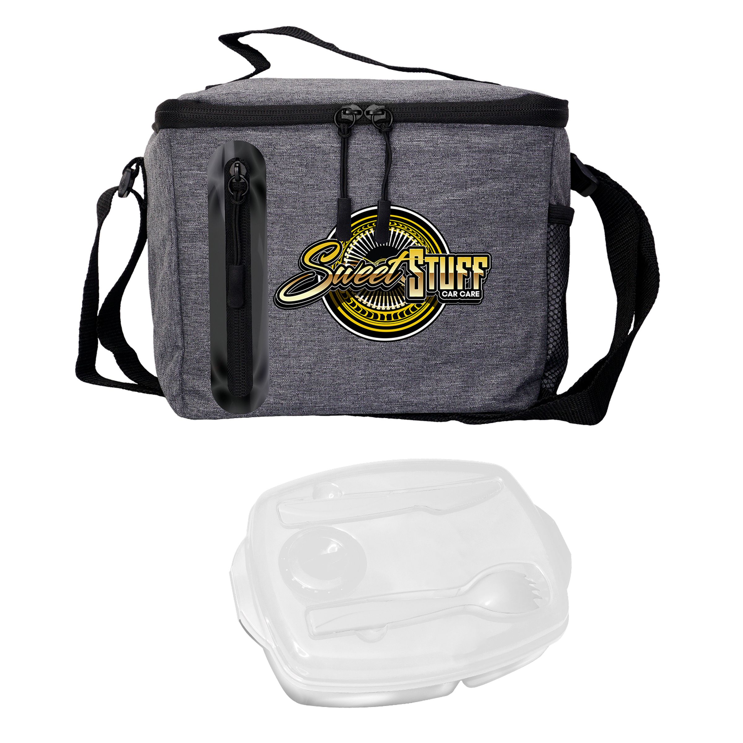 Locking Lid Oval Cooler Lunch Set 1