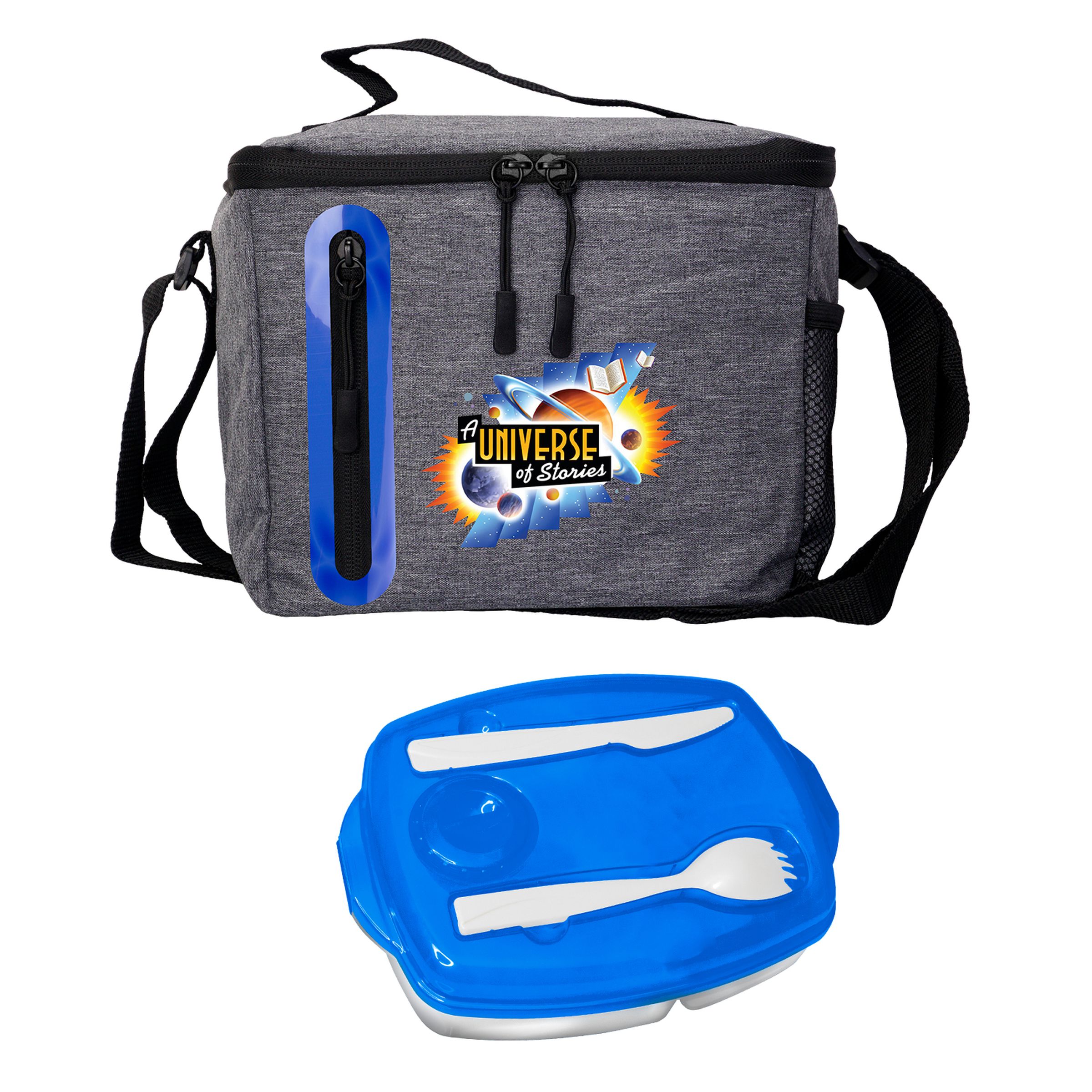 Locking Lid Oval Cooler Lunch Set 1