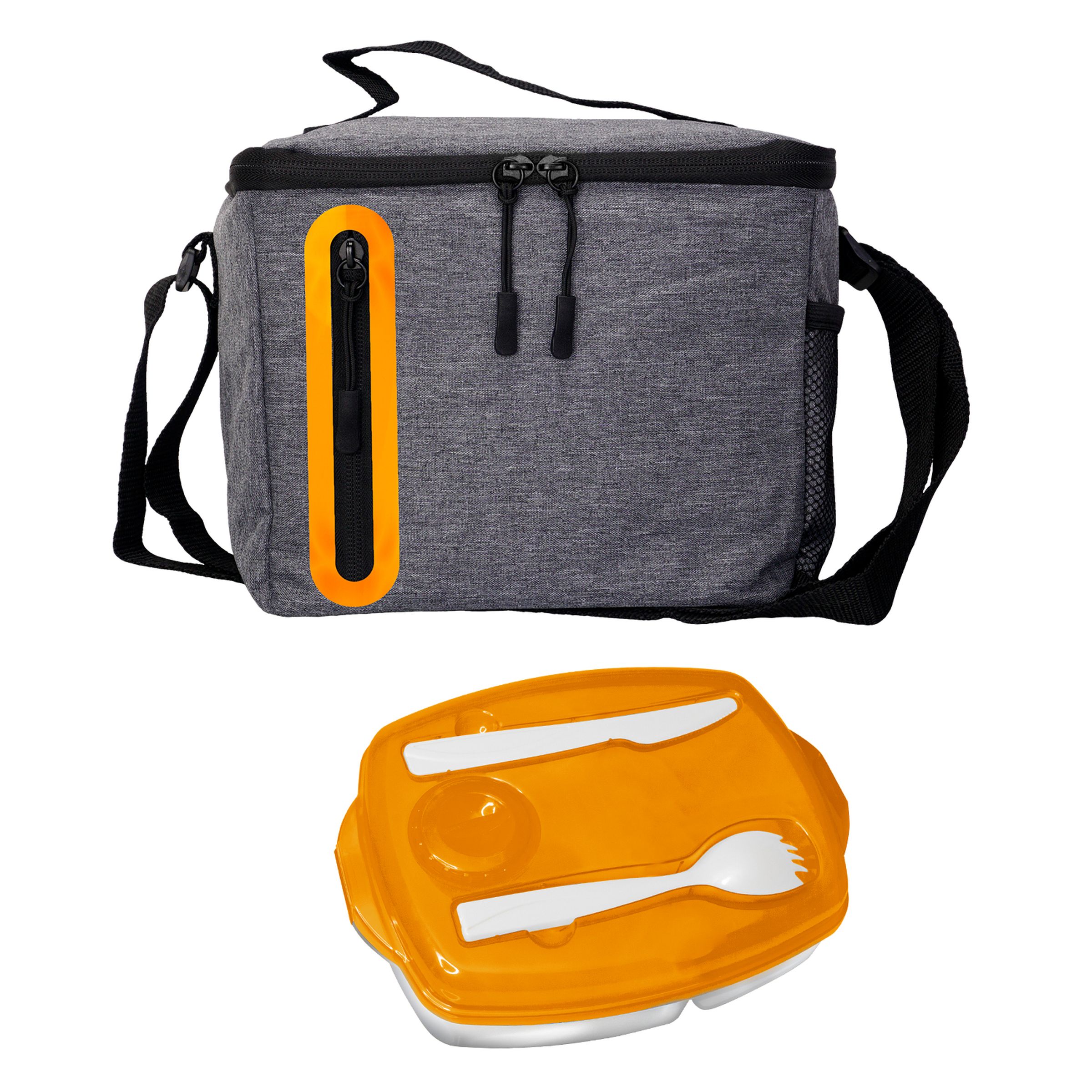 Locking Lid Oval Cooler Lunch Set 1
