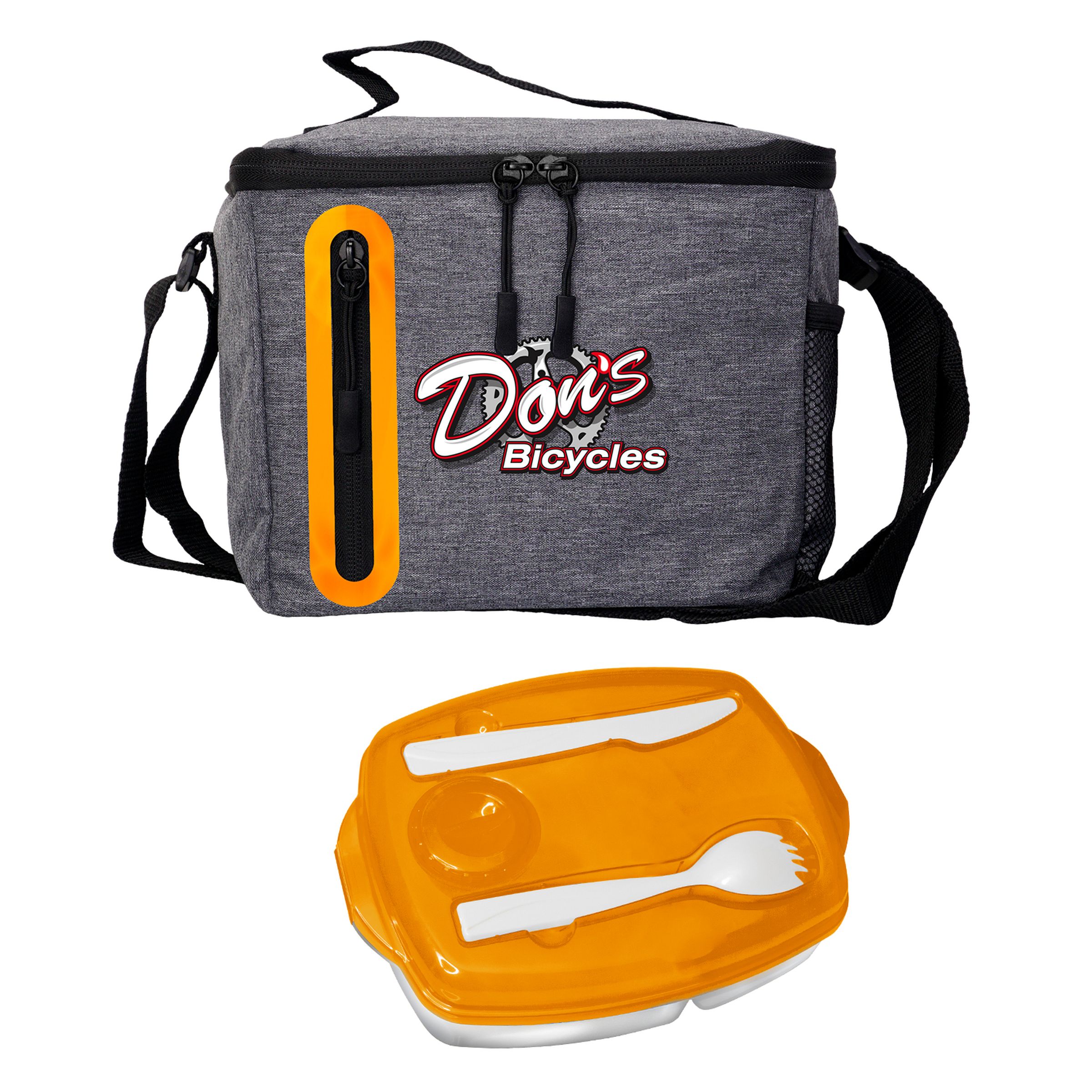 Locking Lid Oval Cooler Lunch Set 1