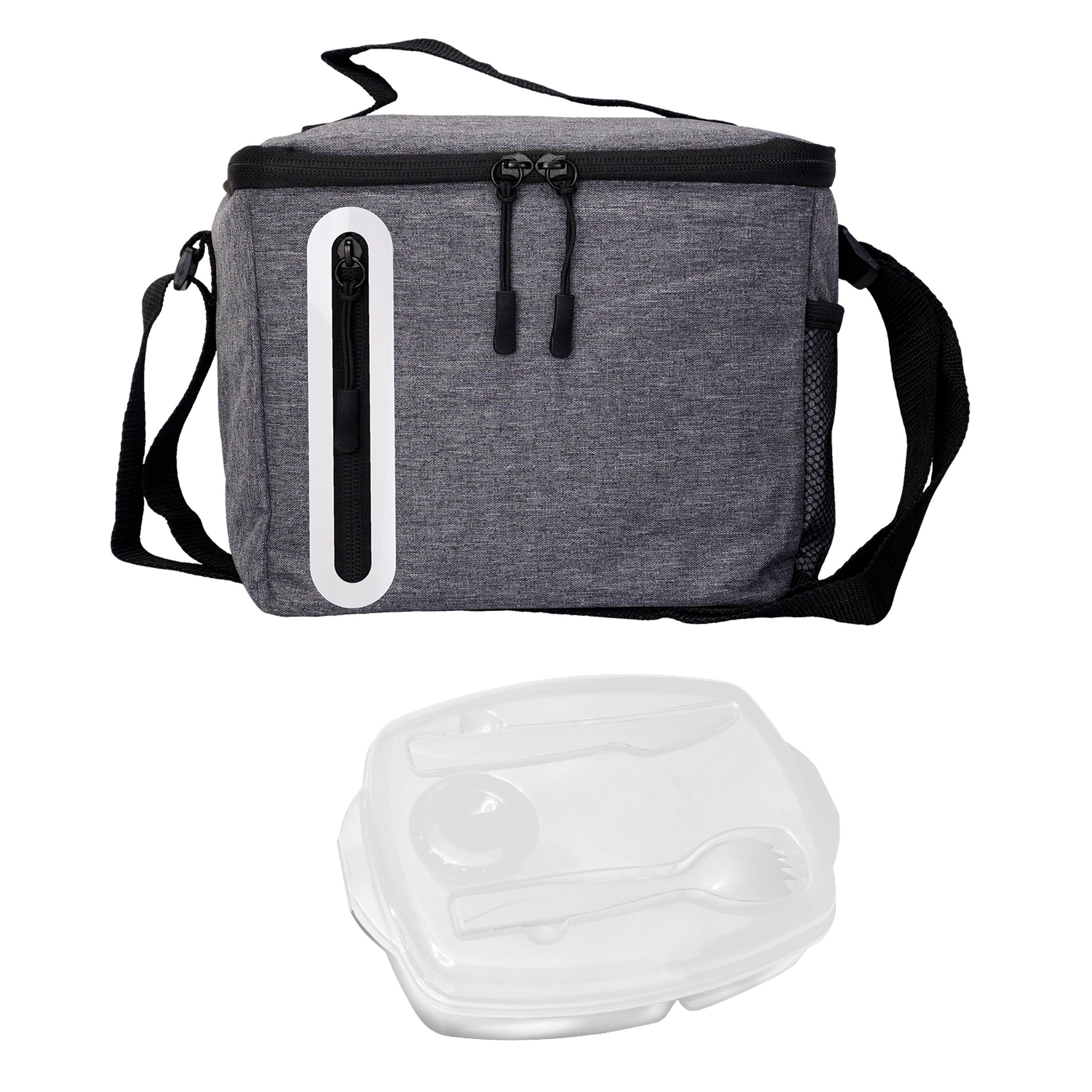 Locking Lid Oval Cooler Lunch Set 1