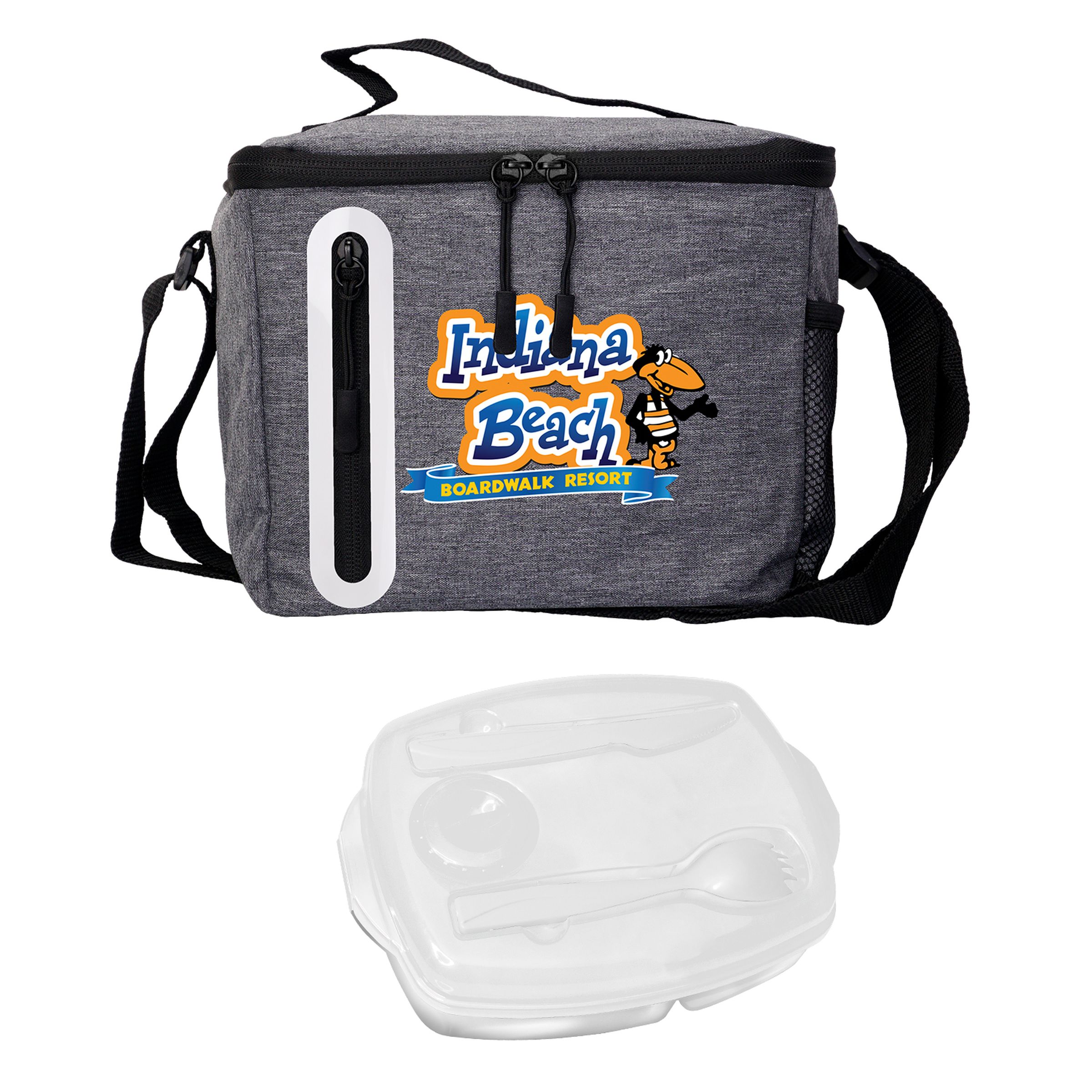 Locking Lid Oval Cooler Lunch Set 1