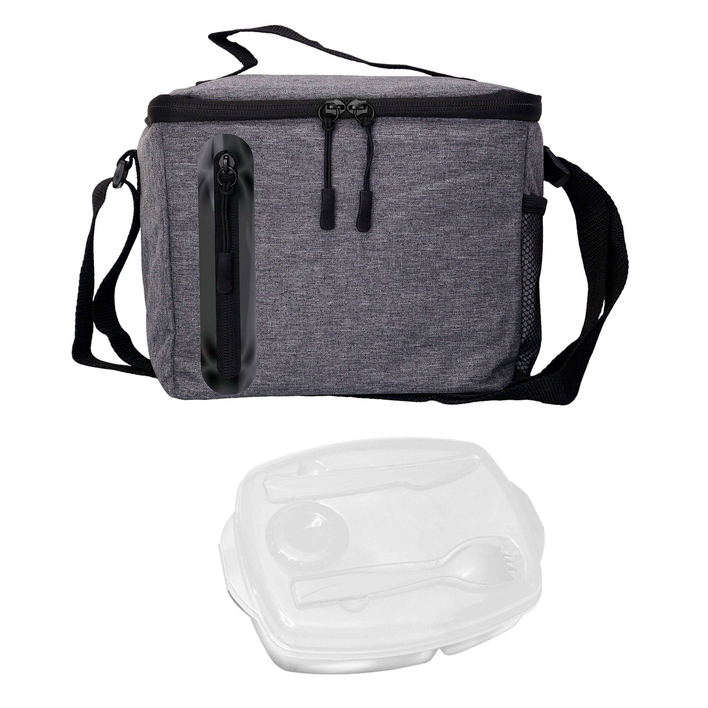 Locking Lid Oval Cooler Lunch Set 1