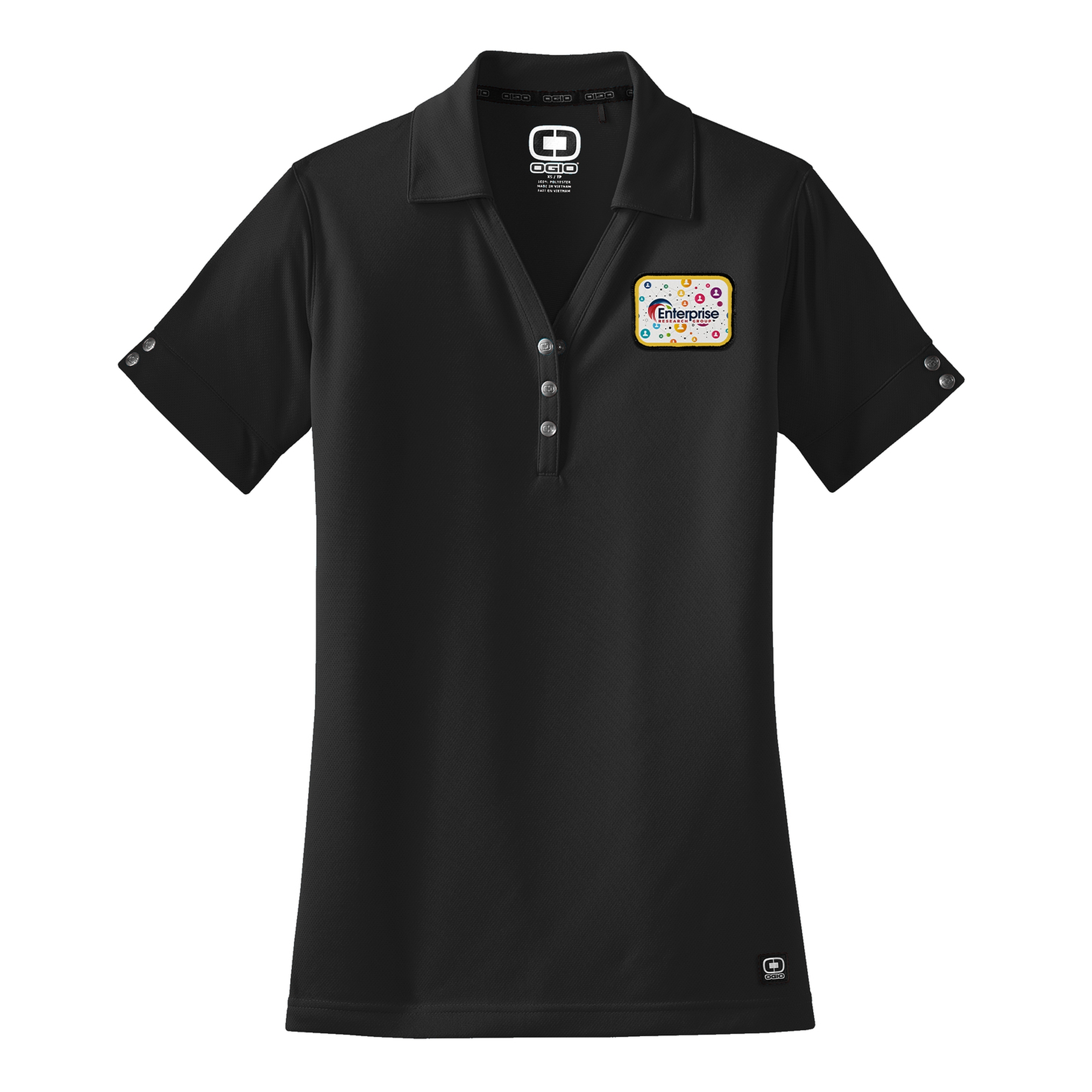 OGIO® - Ladies Glam Emblem Polo 1
