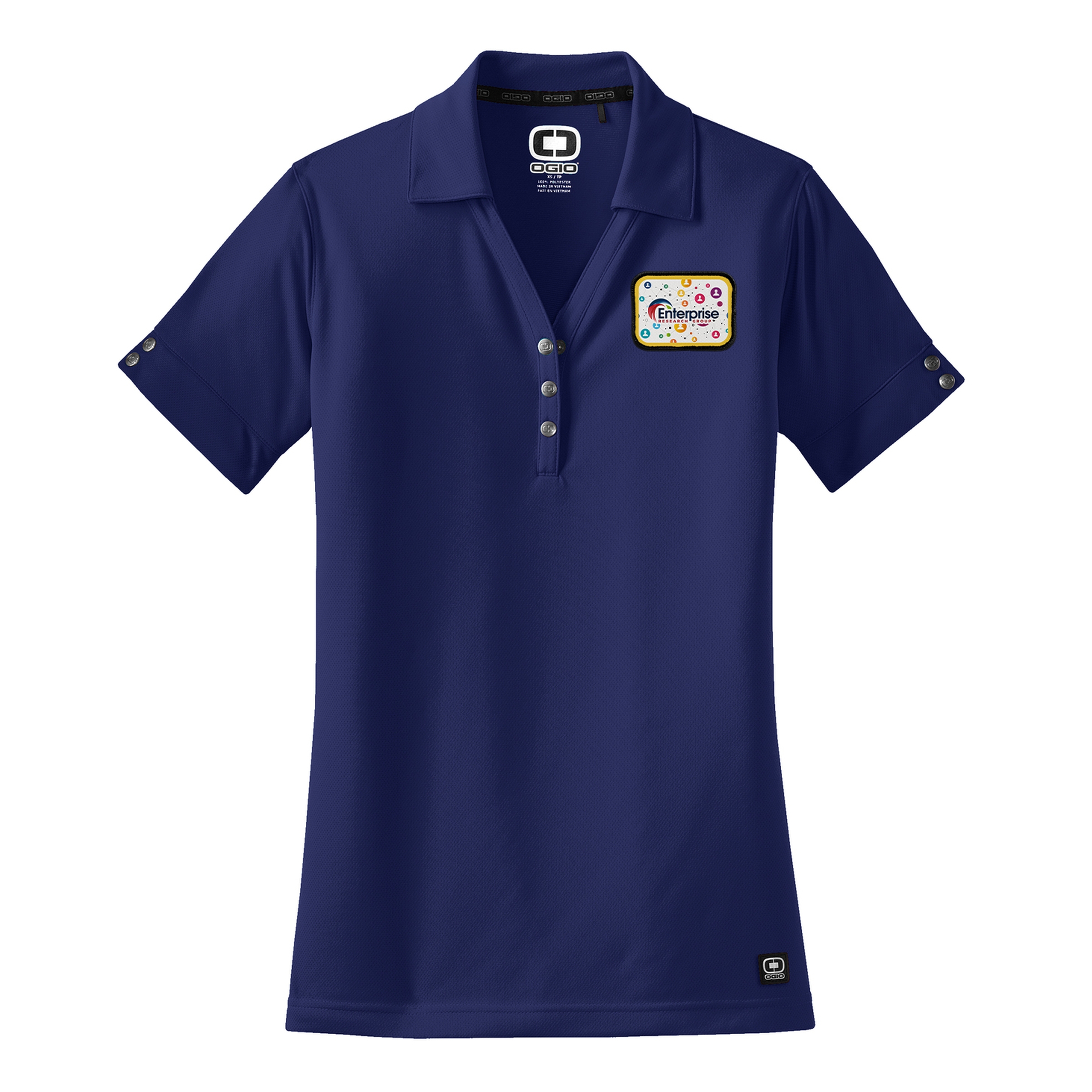OGIO® - Ladies Glam Emblem Polo 1