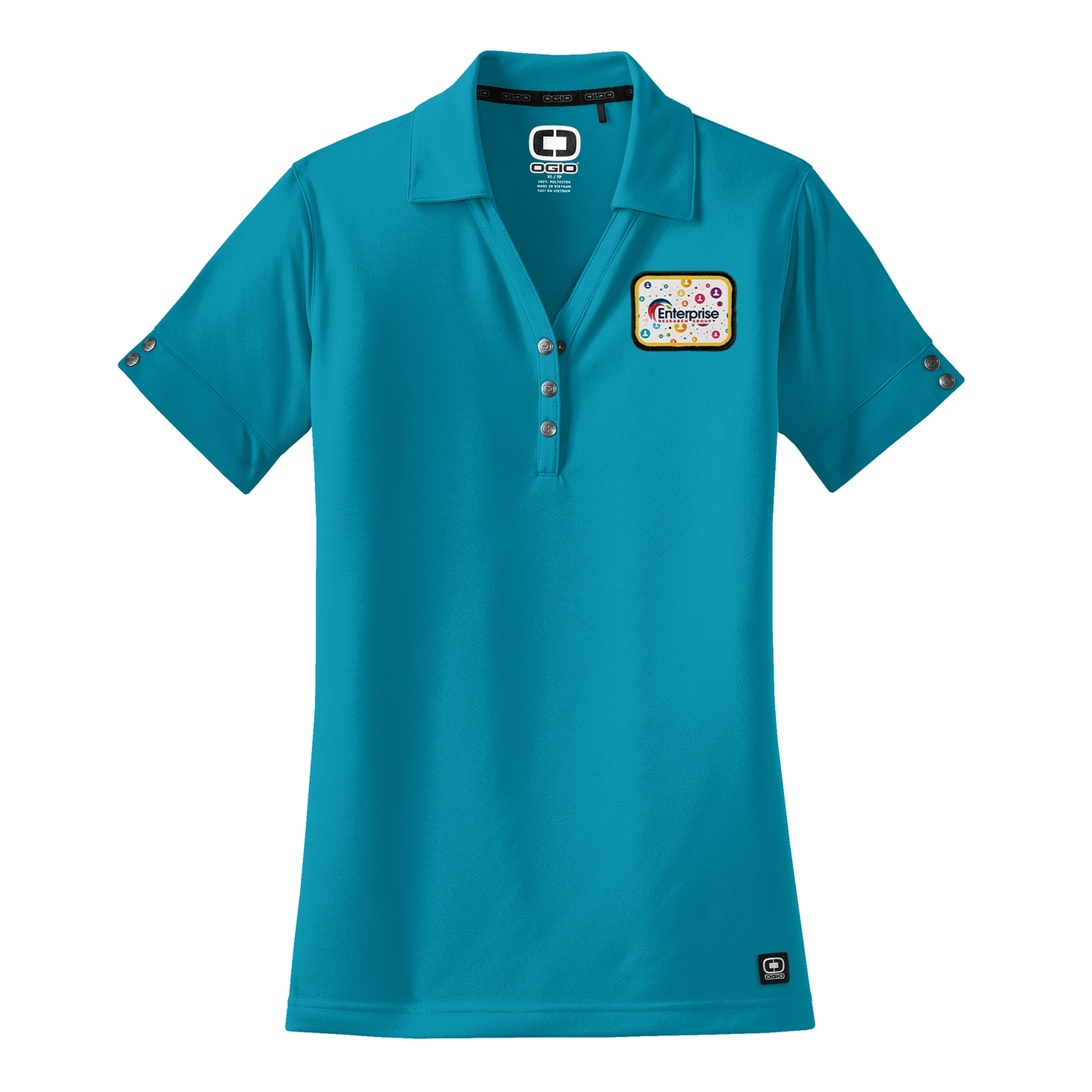 OGIO® - Ladies Glam Emblem Polo 1