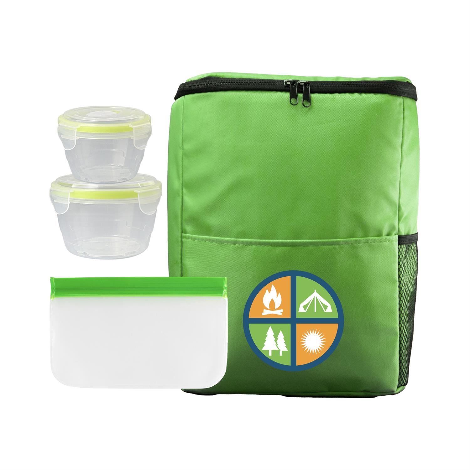 Sporty RPET Nested Snack Set 1
