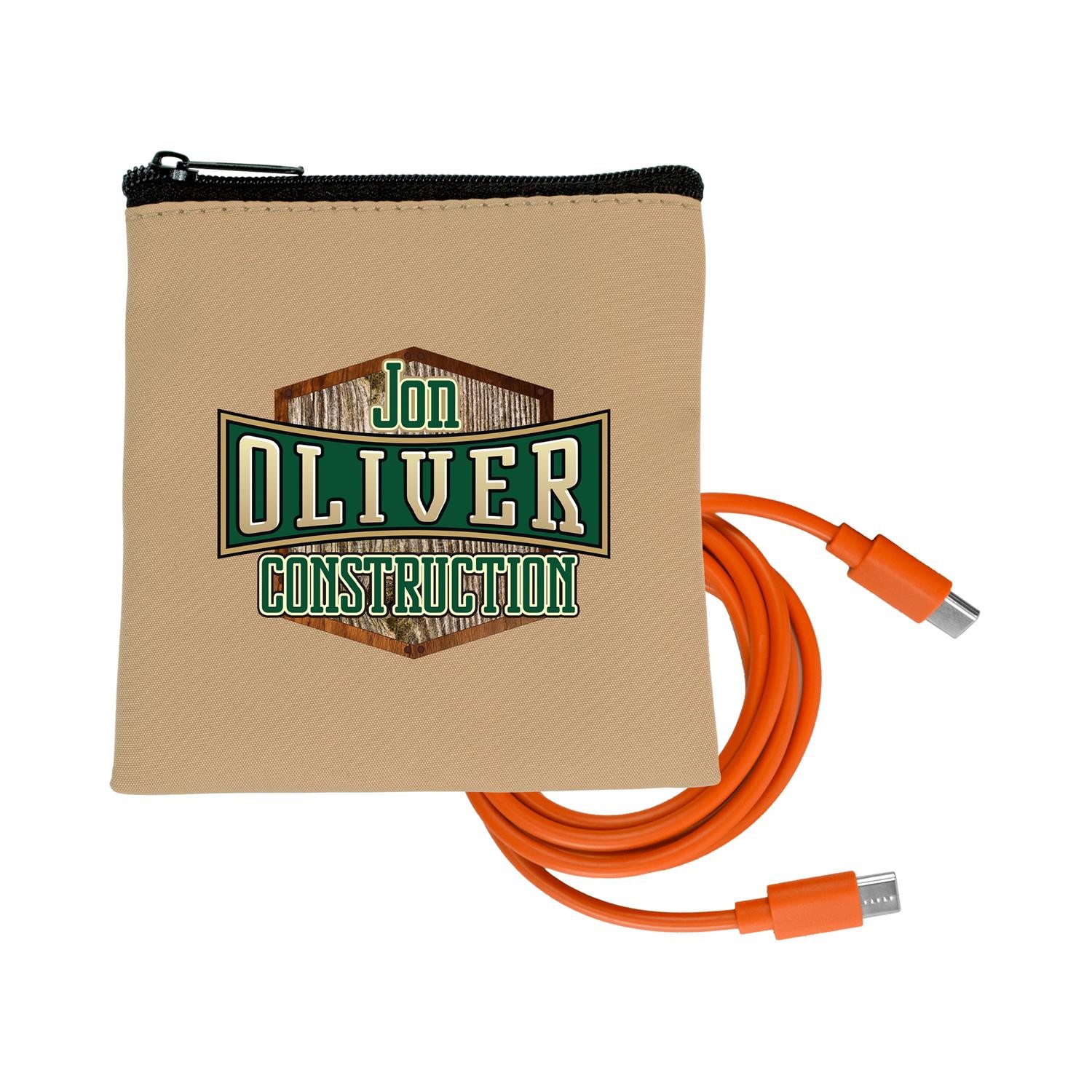 Tan Executive C to C Cable Set 1