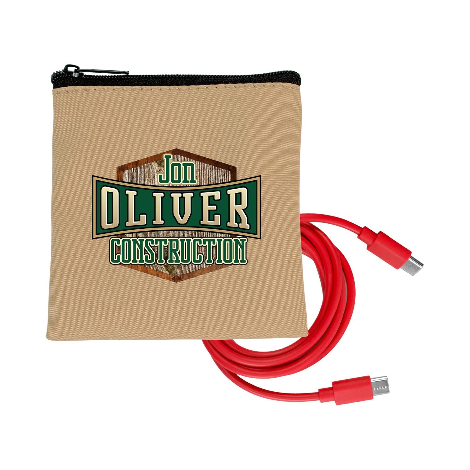 Tan Executive C to C Cable Set 1
