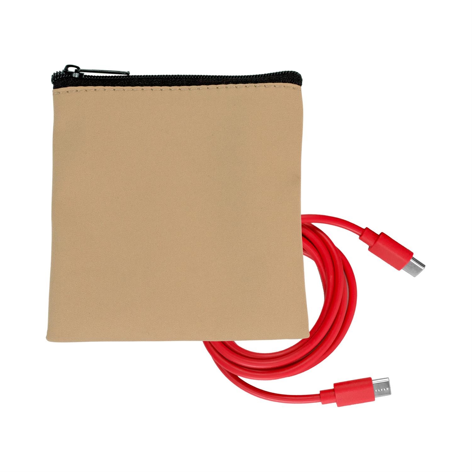 Tan Executive C to C Cable Set 1