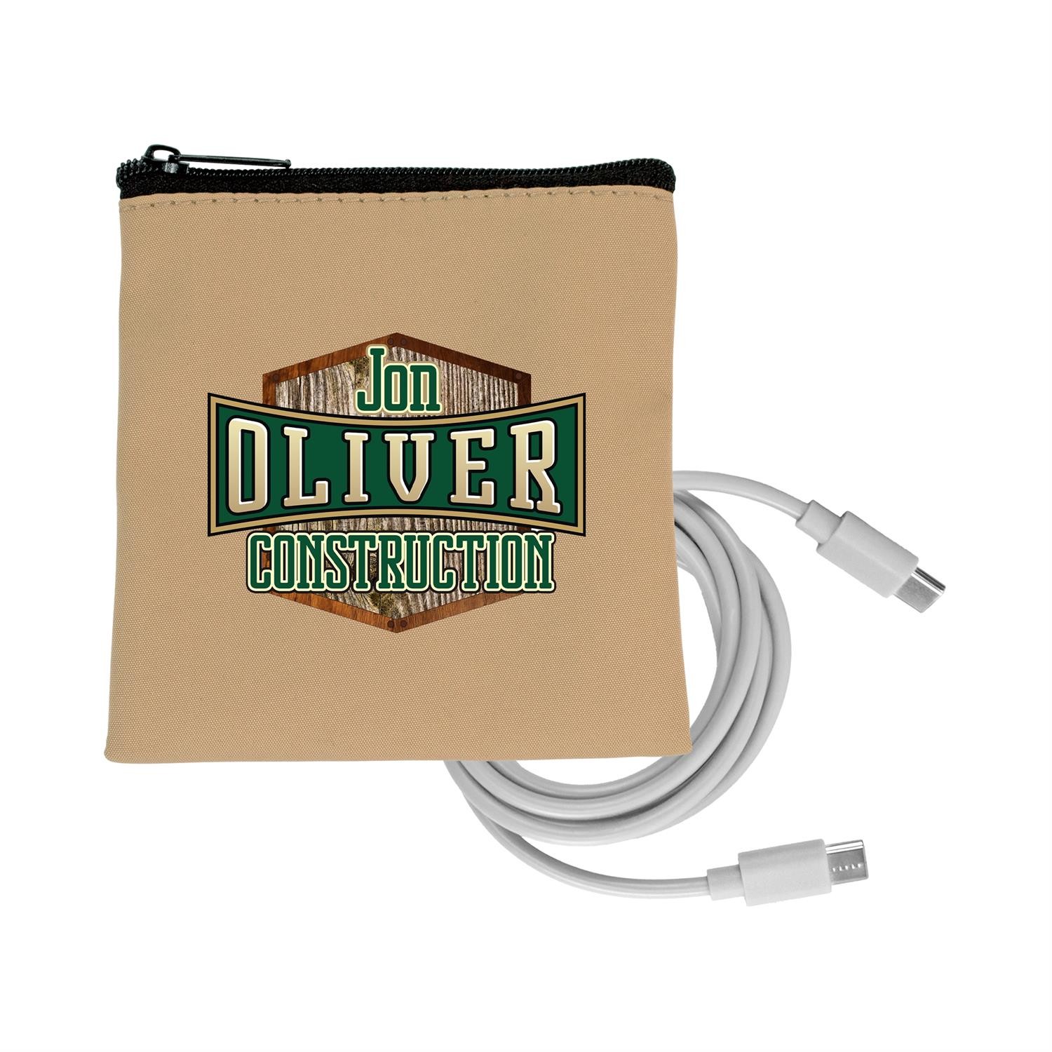 Tan Executive C to C Cable Set 1